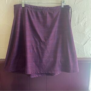 Chic Purple Mini Skirt